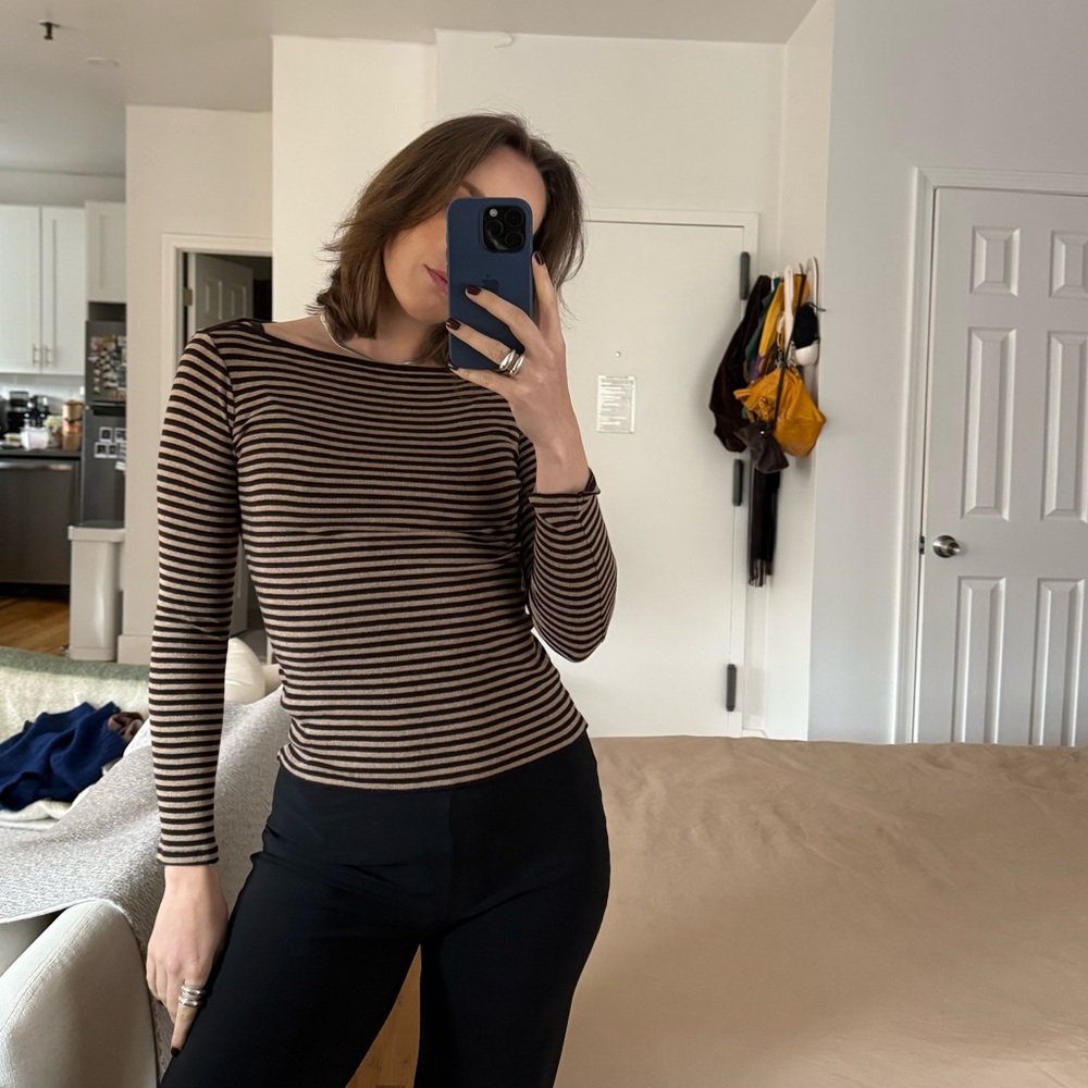 Massimo Dutti Striped Longlsleeve